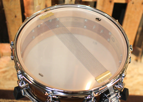 DW 5x14 Collector's Classics Black Burst over Mahogany Snare Drum - SO#1308651