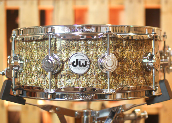 DW 5x14 Collector's Standard Maple Golden Boa Snare Drum - SO#1131904 - #3