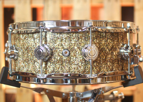 DW 5x14 Collector's Standard Maple Golden Boa Snare Drum - SO#1131904 - #3