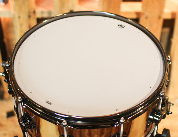 DW 6.5x14 Collector's Cherry Purplecore Chechen Snare Drum - SO#1302288