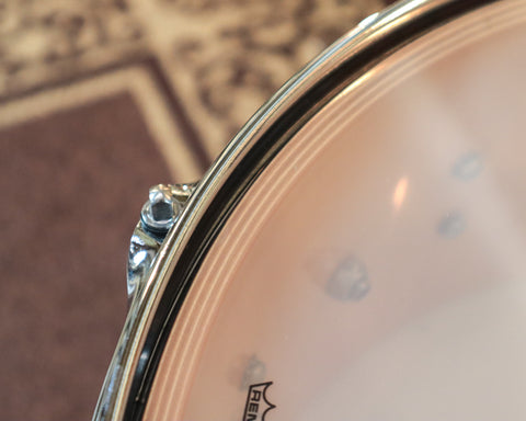 DW 6.5x14 Collector's Maple Natural Lacquer over Ebony Snare Drum - SO#1101180