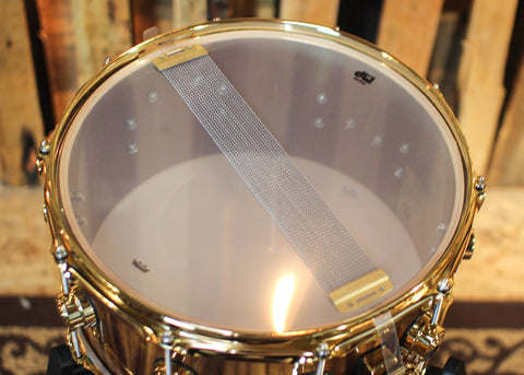 DW 6.5x14 Collector's Maple Mahogany Monkey Pod Snare Drum - SO#1315790