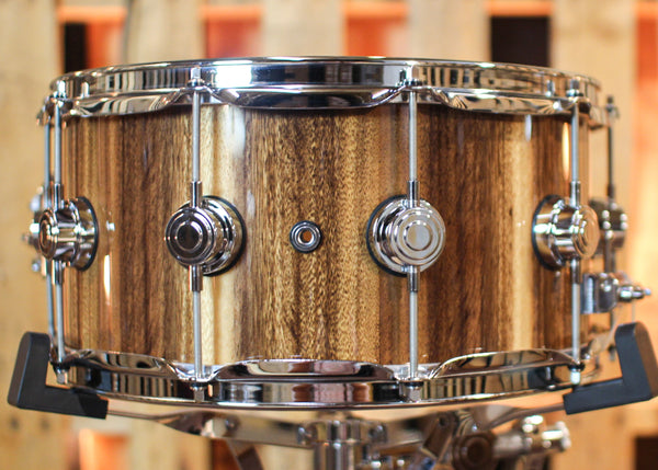DW 6.5x14 Collector's Maple VLT Monkey Pod Snare Drum - SO#1315793