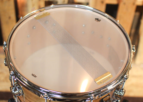 DW 6.5x14 Collector's Maple VLT Natural over Cherry Snare Drum - SO#1303298