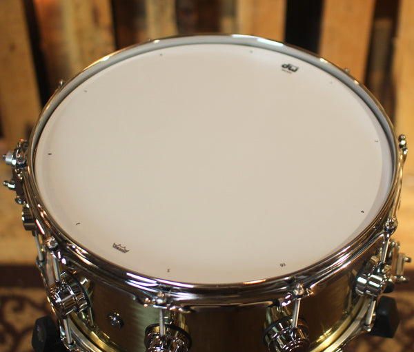 DW 6.5x14 Collector's Polished Bell Brass Snare Drum - DRVN6514SPC