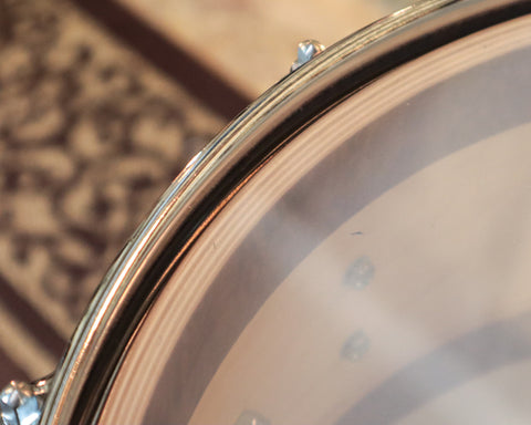 DW 6.5x14 Collector's Santa Monica Hard Satin Tortoise Shell Pomelle Snare Drum - SO#1254472