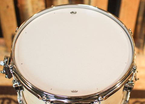DW 7x13 Collector's Maple VLT Natural Satin Oil Snare Drum - SO#1291855