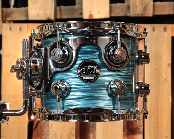 DW Performance Turquoise Oyster Rack Tom - 7x8