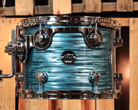 DW 9x12 Performance Turquoise Oyster Rack Tom