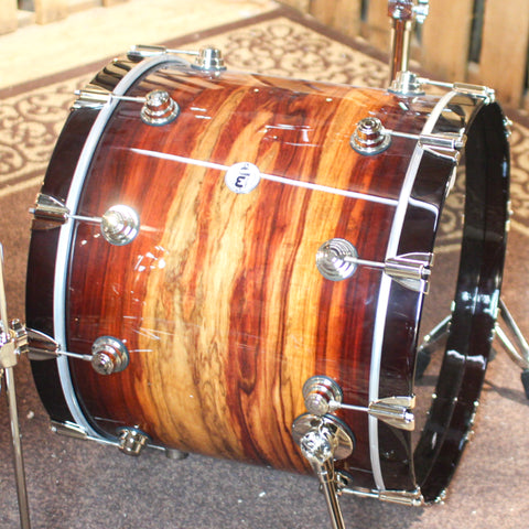 DW Collector's Cherry Horizontal Padauk Drum Set - 22,8,10,12,14,16 - SO#1110587