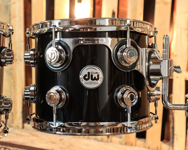 DW Collectors Maple 333 Piano Black Drum Set - 16x22,8x10,9x12,14x16 - SO#1255784