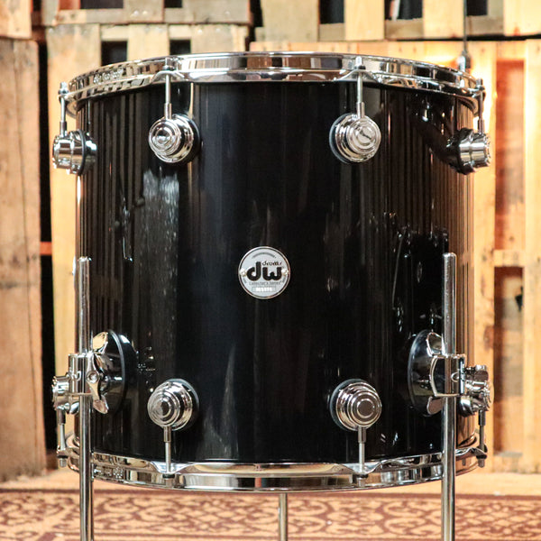 DW Collectors Maple 333 Piano Black Drum Set - 16x22,8x10,9x12,14x16 - SO#1255784