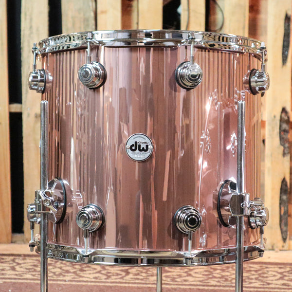 DW Collector's Maple 333 Rose Copper Drum Set - 18x22,8x10,9x12,14x16  - SO#1270078