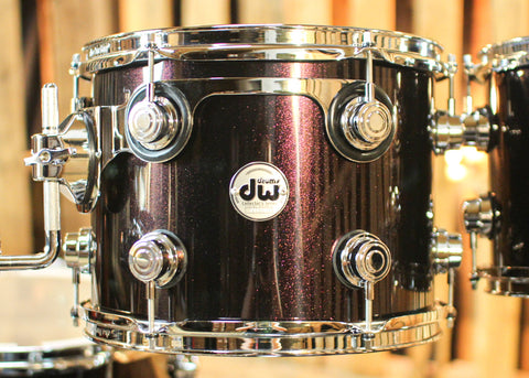 DW Collector's 333 Ruby Red Pearl over Black Lacquer Drum Set - 16x22,8x10,9x12,14x16 - SO#1308440
