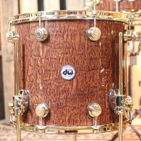 DW Collector's Tortoise Shell Pomelle Drum Set - 22,10,12,14,16,6.5x14 - SO#1255631