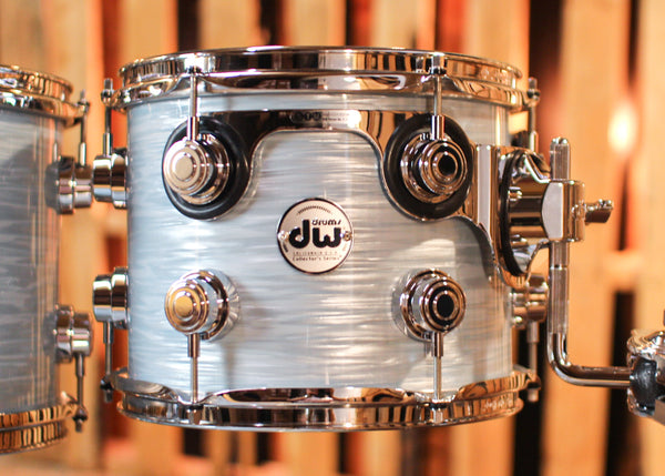 DW Collector's Maple Mahogany Pale Blue Oyster Drum Set - 22,10,12,16 - SO#1313090