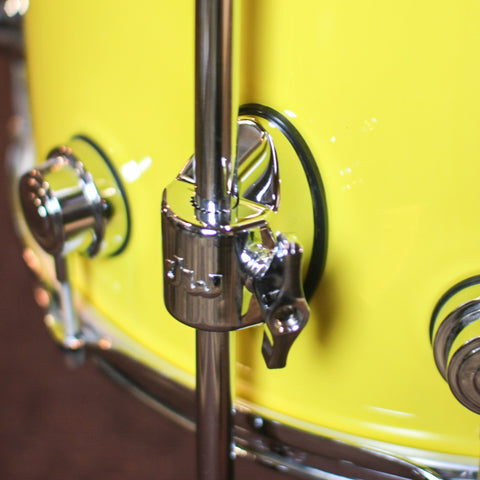 DW Collector's Maple Mahogany Solid Chrome Yellow Drum Set - 22,10,12,16 - SO#1288920
