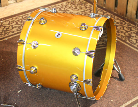 DW Collectors Maple Mahogany Vegas Gold Drum Set - 22,10,12,16 - SO#1288917