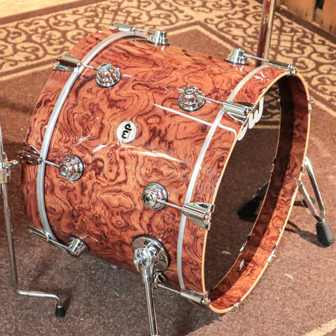 DW Collector's Maple Waterfall Bubinga Drum Set - 14x20,8x12,14x14,6x14 - SO#840937