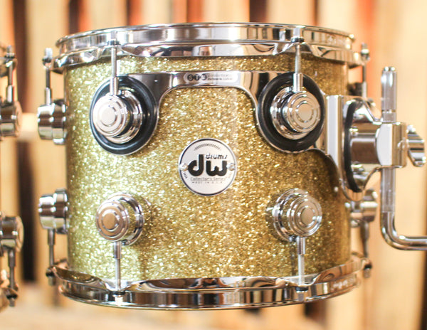 DW Collector's Maple SSC Gold Glass Drum Set - 22,10,12,16 - SO#1295534