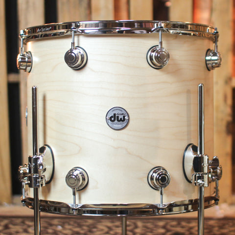 DW Collector's Maple SSC Natural Satin Oil Drum Set - 22,10,12,16 - SO#1295035