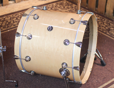 DW Performance Natural Lacquer Drum Set - 18x22,10x13,14x16 - #3