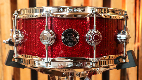 DW Collector's Ruby Glass Drum Set - 22,12,16,5x14 - SO#1184684