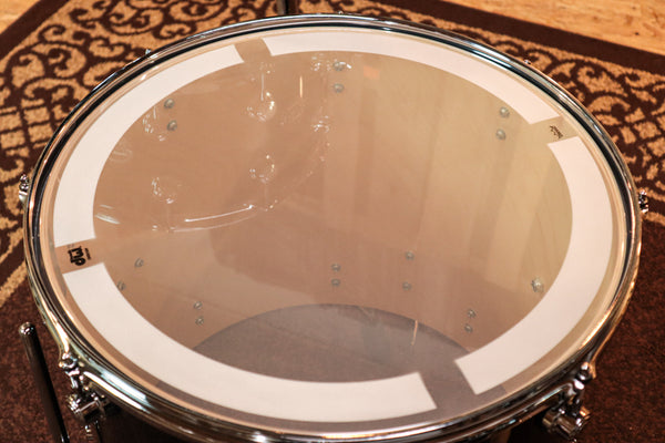 DW Performance Black Mirra Drum Set - 18x22,9x13,16x18,8x14