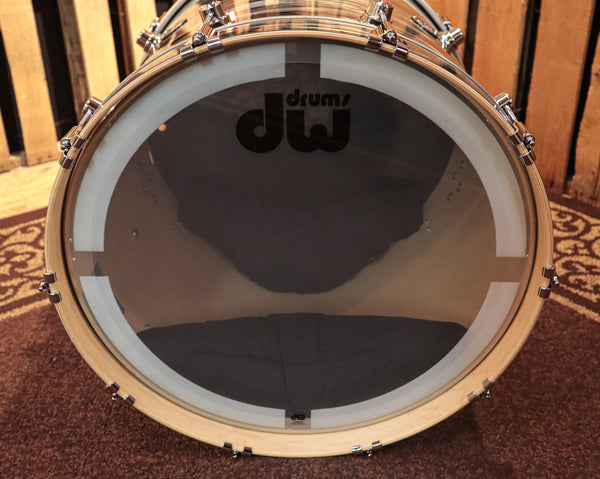 DW Performance Pewter Oyster Bass Drum - 18x22