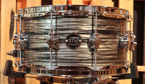 DW Performance Pewter Oyster Snare Drum - 6.5x14