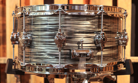 DW Performance Pewter Oyster Snare Drum - 6.5x14