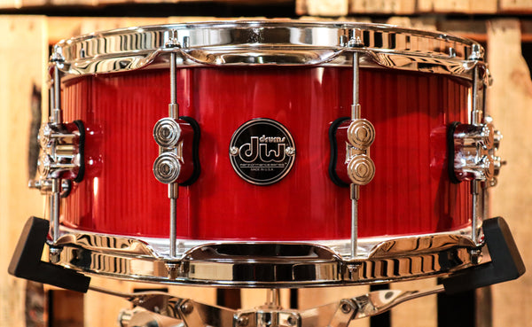 DW Performance Candy Apple Snare Drum - 5.5x14 - Old Style Lugs