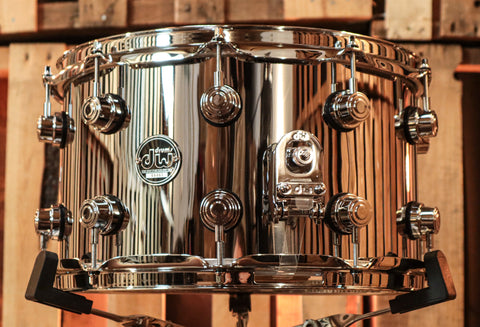 DW Performance Chrome Over Steel Snare Drum - 8x14 - DRPM0814SSCS
