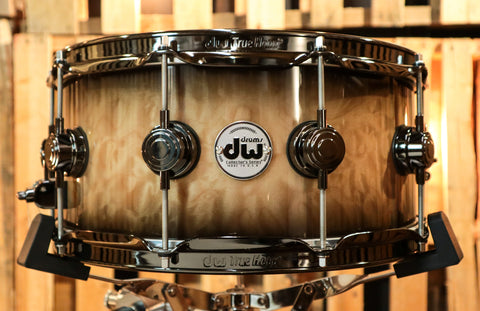 DW Collector's Natural To Candy Black Burst Over Quilted Maple Kit - SO#1134316