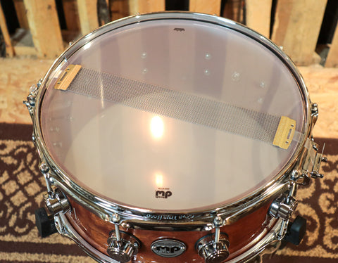 DW Collector's Giant Quilted Sapele Snare Drum - 6x14 - SO#1234037