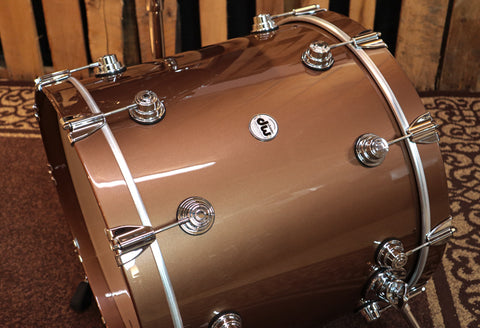 DW Collector's Copper Metallic Drum Set - 22,10,12,14,16 - SO#1230774