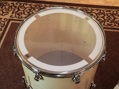 DW Performance Satin Natural Drum Set - 14x24,10x13,16x18