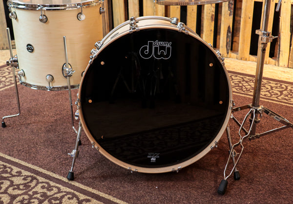 DW Performance Satin Natural Drum Set - 14x24,10x13,16x18