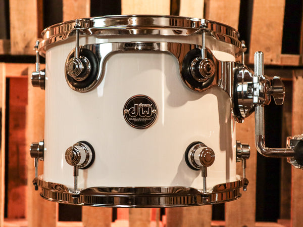 DW Performance Gloss White Rack Tom - 9x12