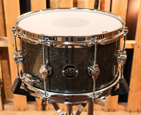 DW Performance Maple Pewter Sparkle Snare Drum - 7x13