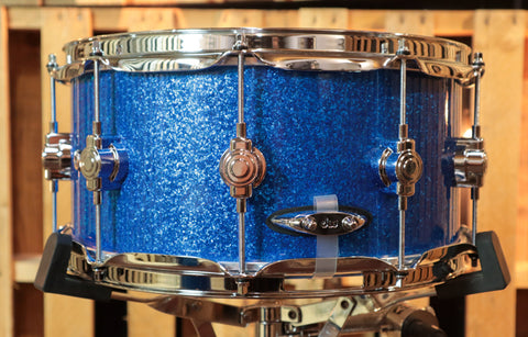 DW Performance Blue Sparkle Snare Drum - 6.5x14