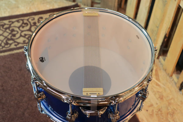 DW Performance Blue Sparkle Snare Drum - 6.5x14