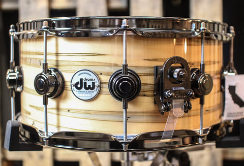 DW Collector's Mineral Maple Standard w/ Black Nickel Hardware 6.5x14 Snare - SO#1157750