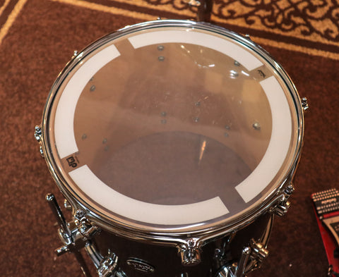 DW Performance Pewter Sparkle Drum Set - 18x22,8x10,9x12,12x14,5.5x14