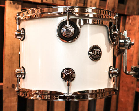DW Performance White Ice Lacquer Rack Tom - 9x12