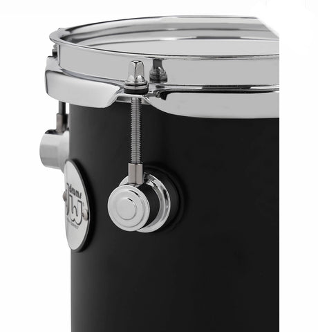 DW Design Series Rata Tom Satin Black 14x6