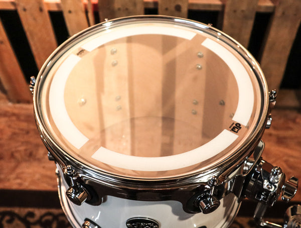 DW Performance White Ice Lacquer Rack Tom - 9x12