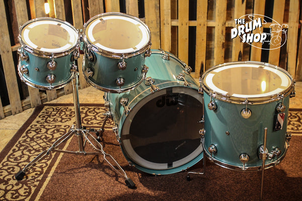 DW Collector's Series Drum Set, Artesian Green Metallic SO# 1101774