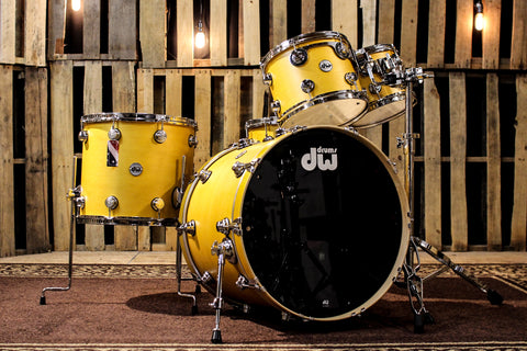 DW Collector's Series Drum Set, Amber Satin Oil SO# 1104135