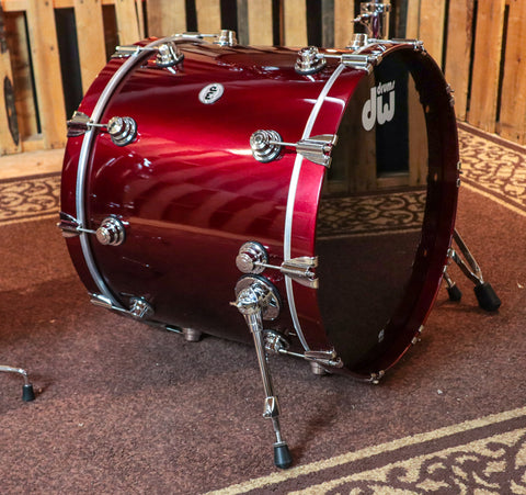 DW Collector's Metallic Burgundy Drum Set - 22,10,12,16 - SO#1045844